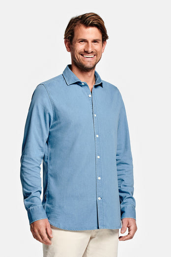 Otis * Die Denim Shirts light blue men's denim shirt | MR MARVIS