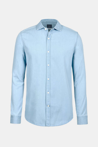 Charles * Die Denim Shirts ultra light blue men's denim shirt | MR MARVIS