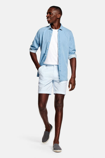 Pontoons * Die Seersucker Shorts – Breite Streifen Pontoons * Die Seersucker Shorts – Breite Streifen