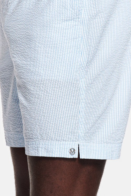 Pontoons * Die Seersucker Shorts – Breite Streifen
