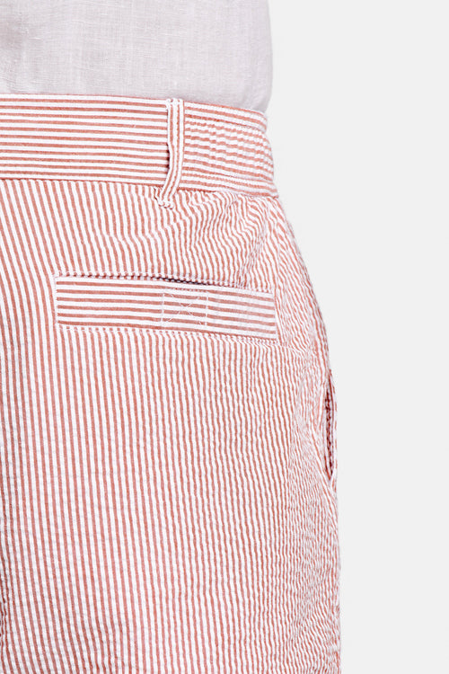 Decks * Die Seersucker Shorts – Breite Streifen