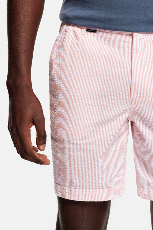Dinghies * Die Seersucker Shorts – Breite Streifen