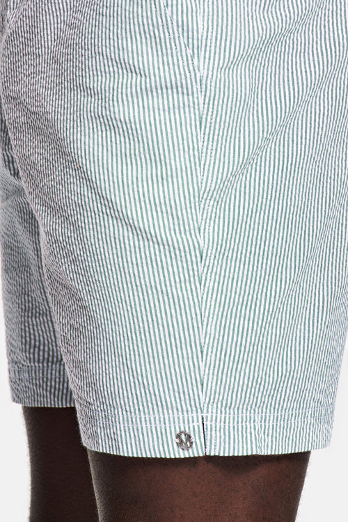 Trawlers * Die Seersucker Shorts – Breite Streifen