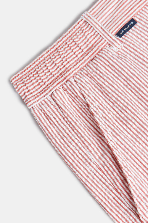 Decks * Die Seersucker Shorts – Breite Streifen