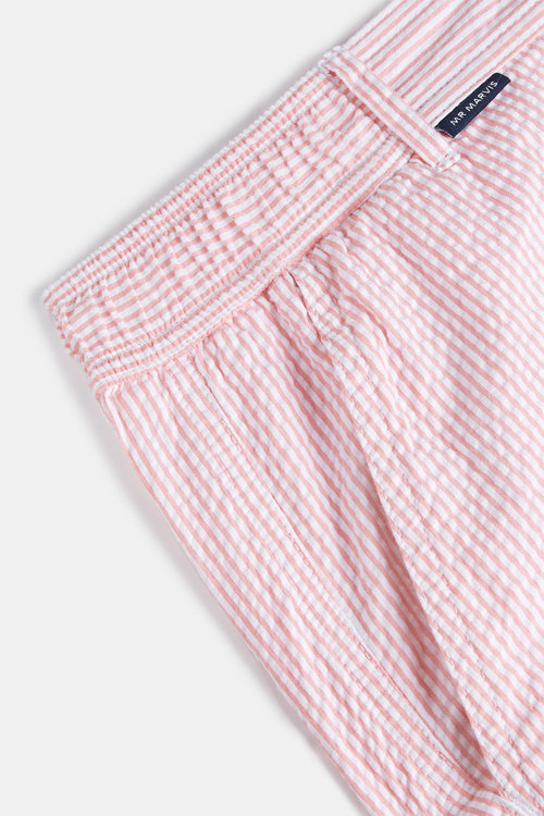 Dinghies * Die Seersucker Shorts – Breite Streifen