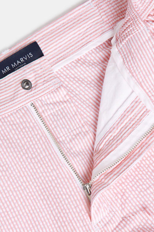 Dinghies * Die Seersucker Shorts – Breite Streifen