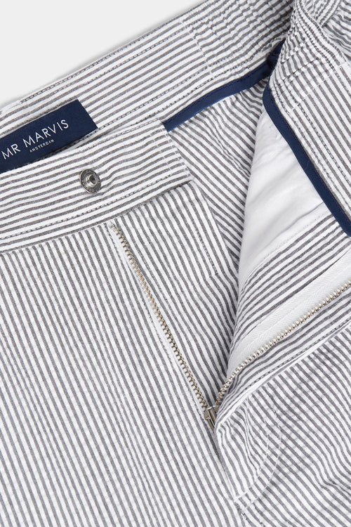 Submariners * Die Seersucker Shorts – Breite Streifen