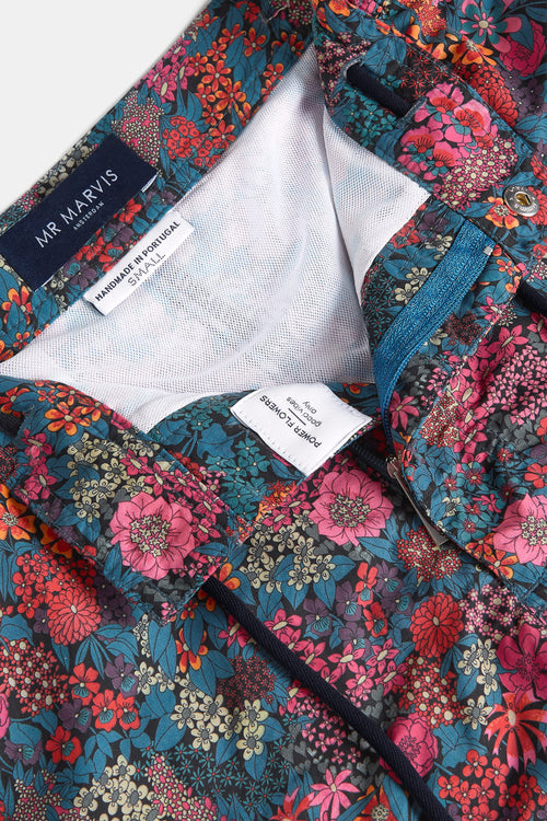 Power Flowers * Die bedruckten Badeshorts