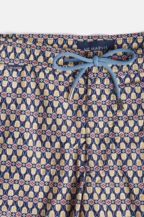 Retrospectives * Die bedruckten Badeshorts