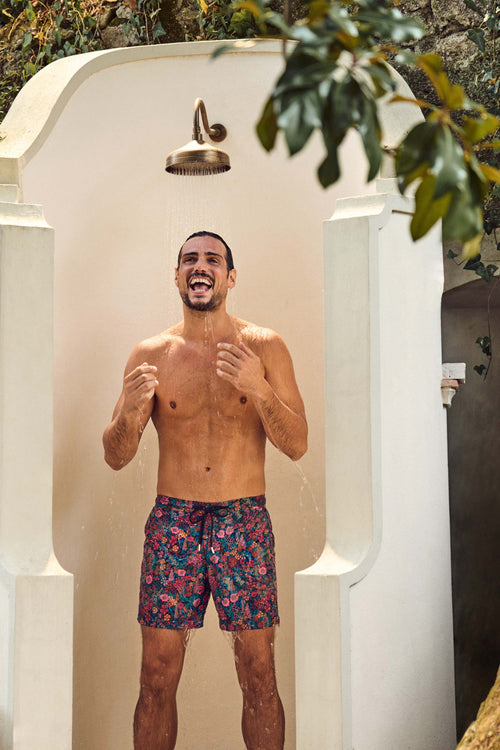 Power Flowers * Die bedruckten Badeshorts