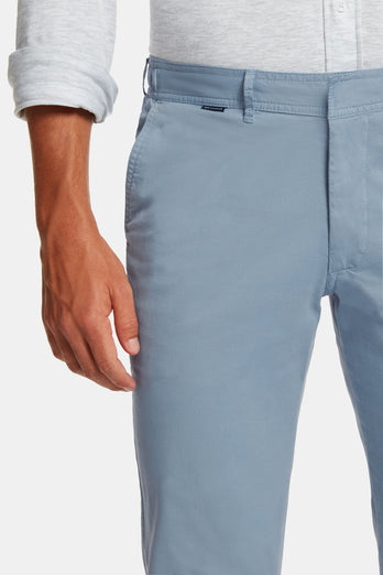 Antarctics * Die Longs grey blue stretch cotton men's trousers | MR MARVIS