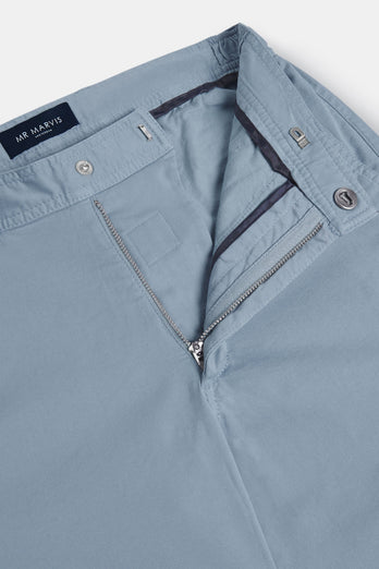 Antarctics * Die Longs grey blue stretch cotton men's trousers | MR MARVIS
