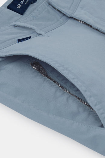 Antarctics * Die Longs grey blue stretch cotton men's trousers | MR MARVIS