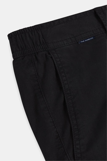 Blackjacks * Die Longs black stretch cotton men's trousers | MR MARVIS
