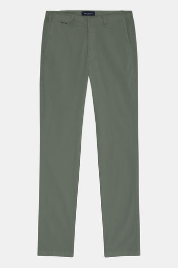 Defenders * Die Longs green stretch cotton men's trousers | MR MARVIS