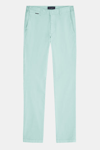 Mints * Die Longs mint green stretch cotton men's trousers | MR MARVIS