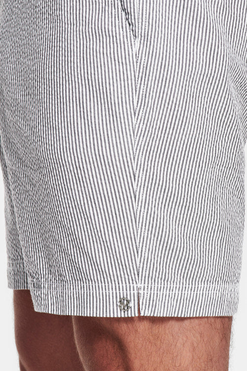 Submariners * Die Seersucker Shorts – Breite Streifen