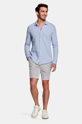 Submariners * Die Seersucker Shorts – Breite Streifen Submariners * Die Seersucker Shorts – Breite Streifen