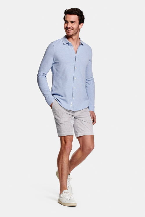 Submariners * Die Seersucker Shorts – Breite Streifen