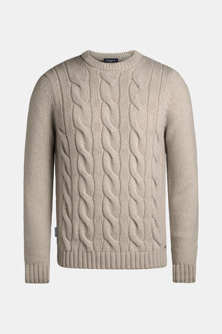 Baristas * Der Zopfstrickpullover