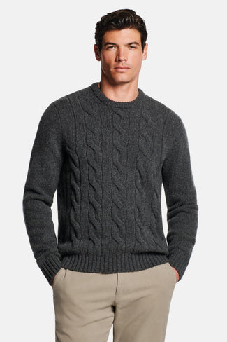 Storms * Der Zopfstrickpullover