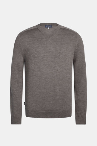 Jones * Der Merino V-Neck Pullover