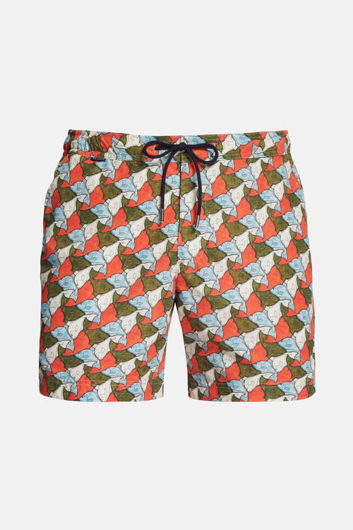 Fishes * Die bedruckten Badeshorts