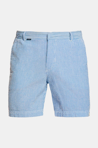 Nautics * Die Seersucker Shorts – Breite Streifen