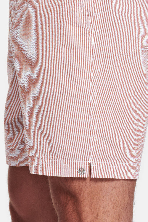 Decks * Die Seersucker Shorts – Breite Streifen
