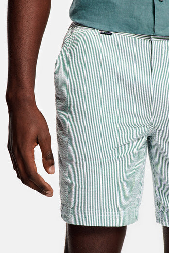 Trawlers * Die Seersucker Shorts – Breite Streifen