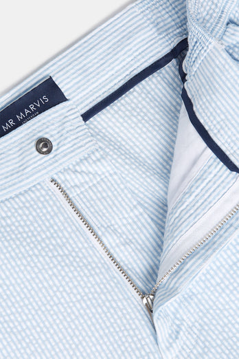 Pontoons * Die Seersucker Shorts – Breite Streifen